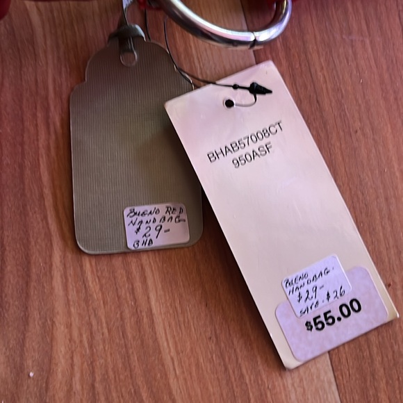 NWT Bueno Red Purse/Shoulder Bag - Picture 2 of 5